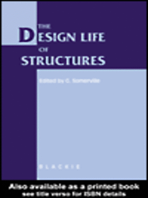 cover image of The Design Life of Structures